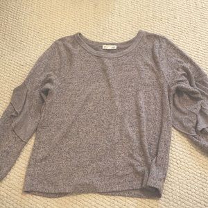tucker+tate sweater, girls size 10/12, purple-ish